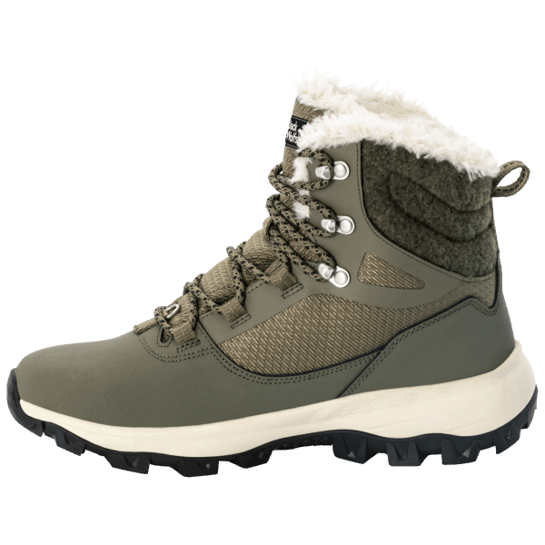 Hete Kaki-zandkleurige Everquest Texapore Hoge Jack Wolfskin Voor Dames
