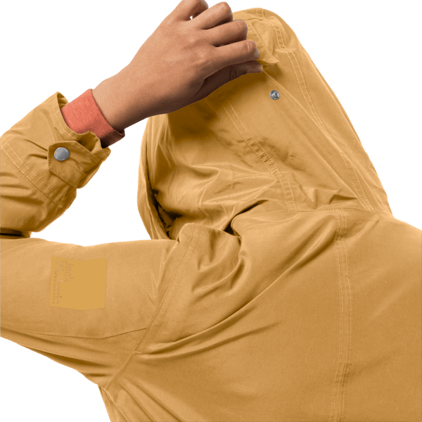 Rocky Point Parka Collecties Jack Wolfskin Amber Goud