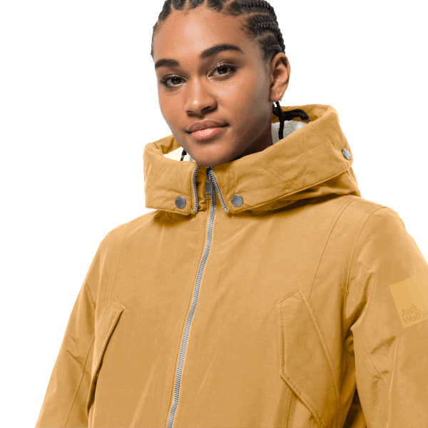 Rocky Point Parka Collecties Jack Wolfskin Amber Goud