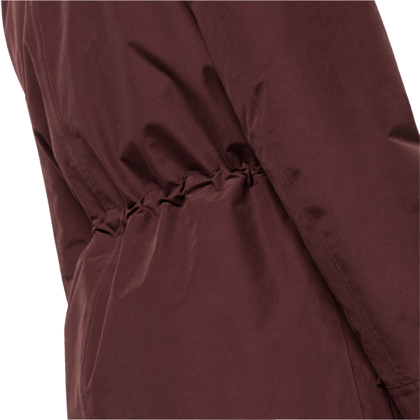 Jack Wolfskin Cordovan Red Origins Rocky Point Parka