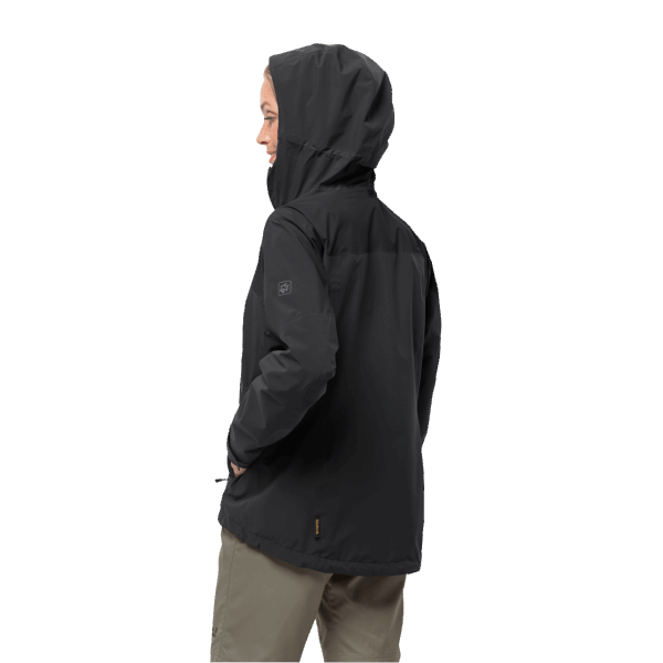 Jack Wolfskin Zwarte Dames Go Hike Jas Merk
