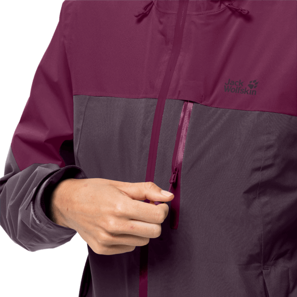 Jack Wolfskin Brands Go Hike-jas Voor Dames Grapevine