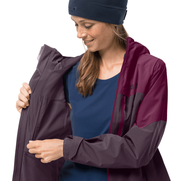 Jack Wolfskin Brands Go Hike-jas Voor Dames Grapevine