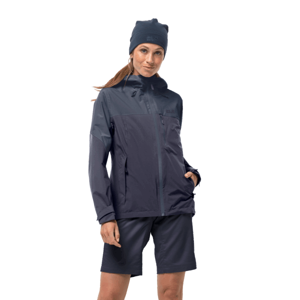 Jack Wolfskin Dames Go Hike Jas Grafiet Hot