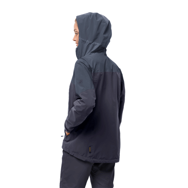 Jack Wolfskin Dames Go Hike Jas Grafiet Hot
