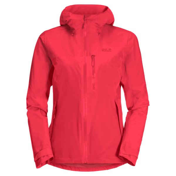 Tulp Rode Collectie Jack Wolfskin Wandeljack Voor Dames