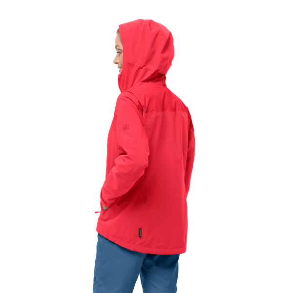 Tulp Rode Collectie Jack Wolfskin Wandeljack Voor Dames
