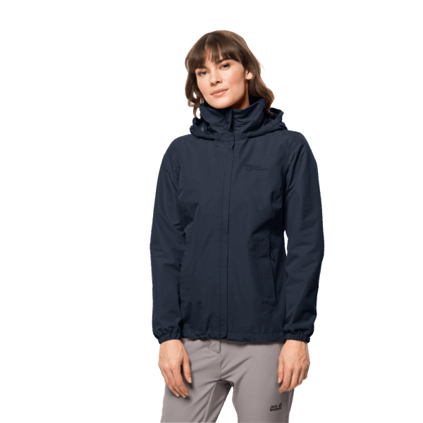 Night Blue Stormy Point 2l Dames Jas Origins Jack Wolfskin
