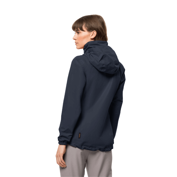 Night Blue Stormy Point 2l Dames Jas Origins Jack Wolfskin