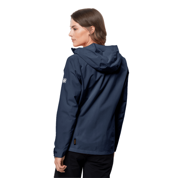 Brand Pack & Go Shell W Jack Wolfskin Nachtblauw