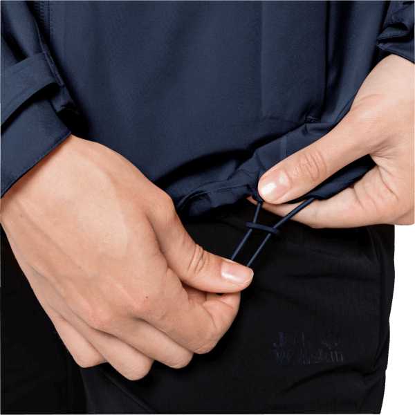 Brand Pack & Go Shell W Jack Wolfskin Nachtblauw
