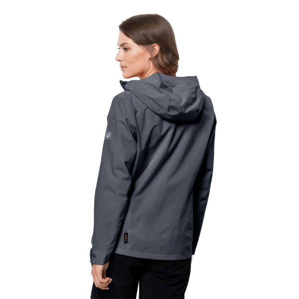 Merken Dames Pack & Go Shell Ombre Blue Jack Wolfskin