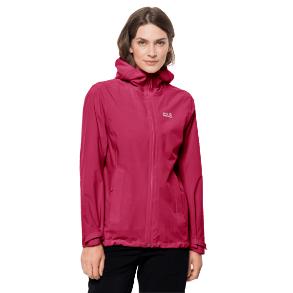 Originele Jack Wolfskin Cranberry Dames Pack & Go Shell