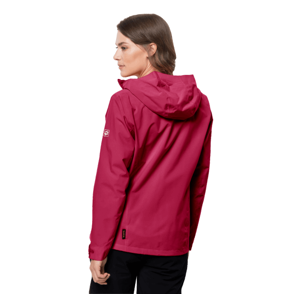 Originele Jack Wolfskin Cranberry Dames Pack & Go Shell