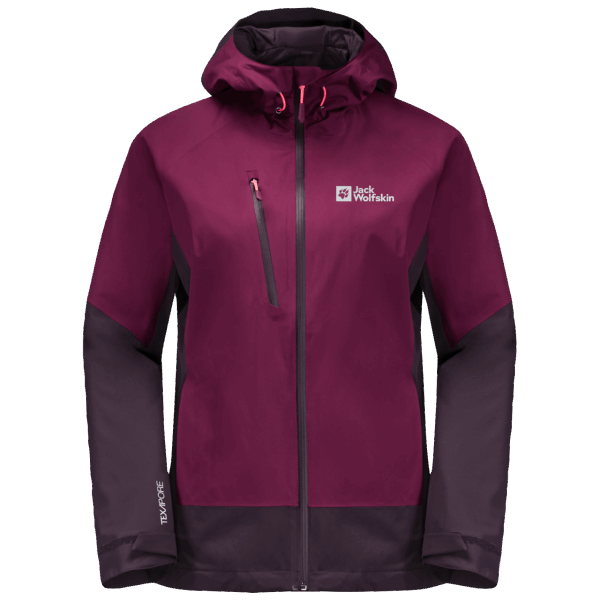 Jack Wolfskin Damesjack Eagle Peak 2l Wild Berry Nieuw