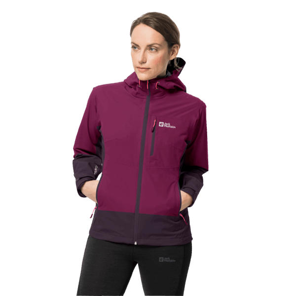 Jack Wolfskin Damesjack Eagle Peak 2l Wild Berry Nieuw