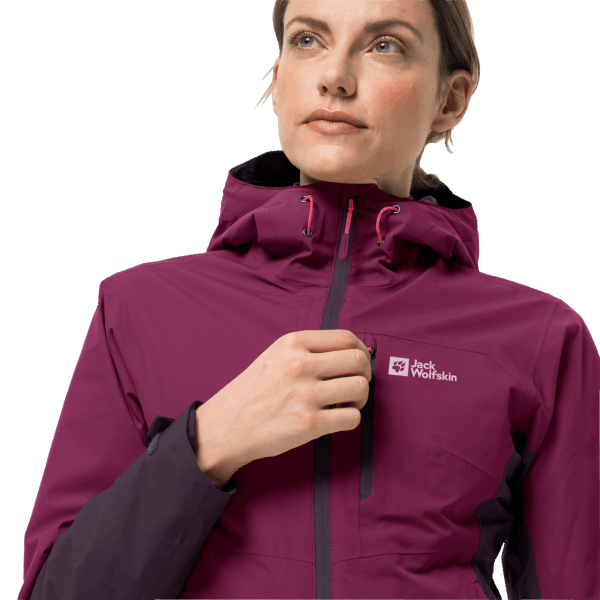 Jack Wolfskin Damesjack Eagle Peak 2l Wild Berry Nieuw