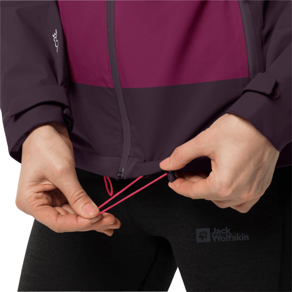 Jack Wolfskin Damesjack Eagle Peak 2l Wild Berry Nieuw