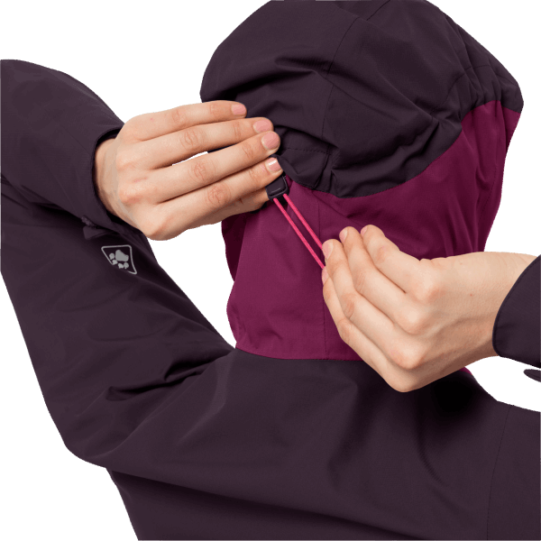 Jack Wolfskin Damesjack Eagle Peak 2l Wild Berry Nieuw