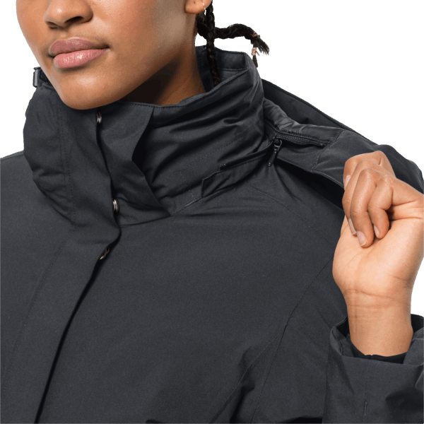 Jack Wolfskin Cold Bay Damesjas Fashion Phantom