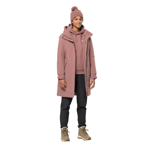 Afterglow Jack Wolfskin Collectie Koude Baai Jas Voor Dames