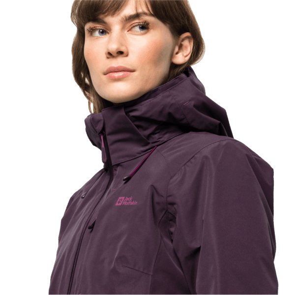 Grapevine Origins Dames Bergland 3in1 Jas Jack Wolfskin