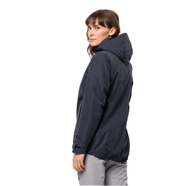 Grafiet Dames Bergland 3in1 Jack Jack Wolfskin Merk