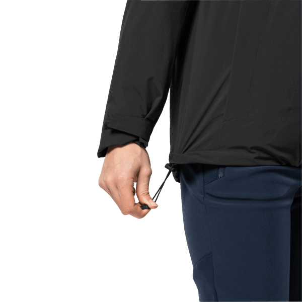 Zwarte Dames Feldberg 3in1 Jas Merken Jack Wolfskin