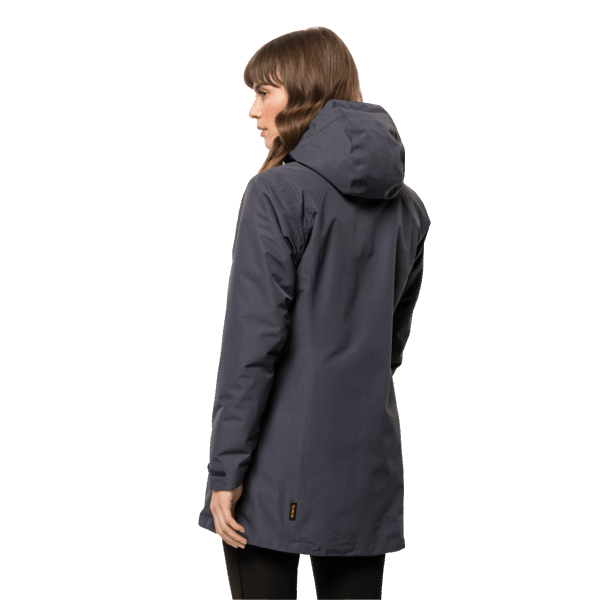 Heidelstein Geïsoleerde Jack Wolfskin Grafietcollecties Voor Dames