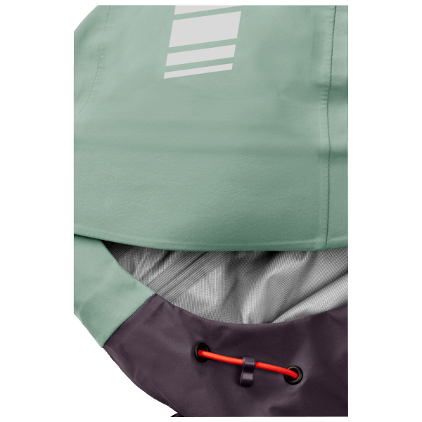 Jack Wolfskin Granietgroen Warm Dames Alpspitze 3l Jack