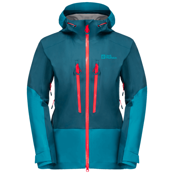 Jack Wolfskin Blauwkoraal Damesjack Alpspitze 3l Best