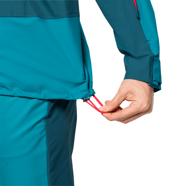 Jack Wolfskin Blauwkoraal Damesjack Alpspitze 3l Best