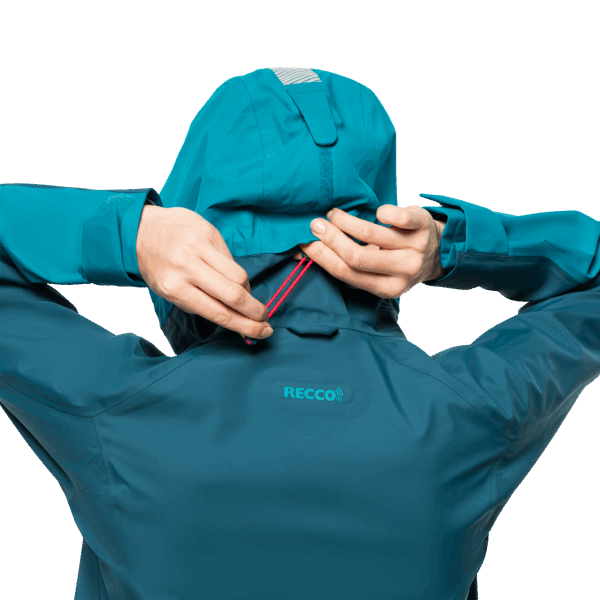 Jack Wolfskin Blauwkoraal Damesjack Alpspitze 3l Best