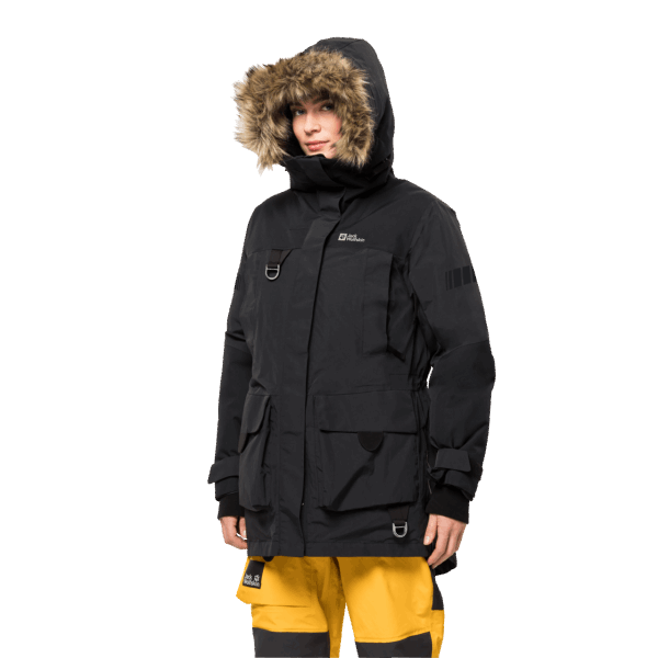 Jack Wolfskin Nieuwe Damesparka Uit De 1995-serie, Zwart