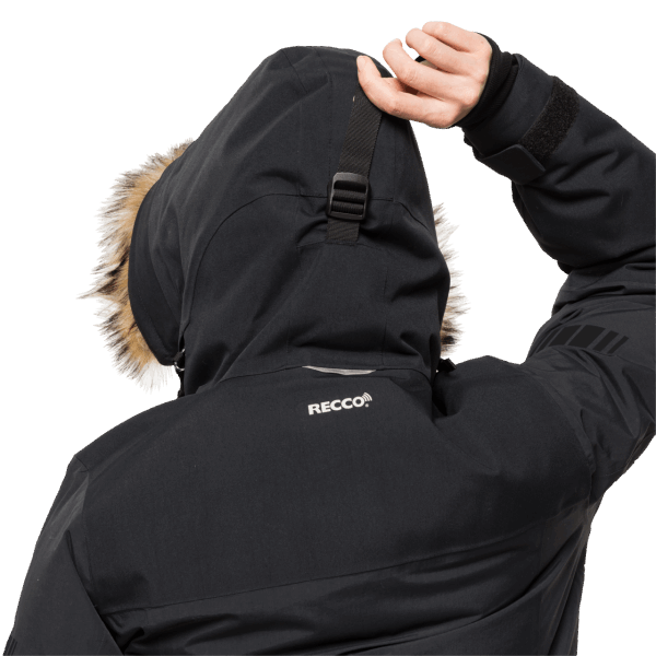 Jack Wolfskin Nieuwe Damesparka Uit De 1995-serie, Zwart