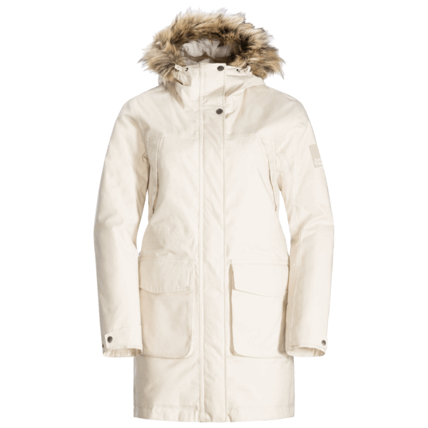 Jack Wolfskin Dames Winterfrost Geïsoleerde Parka Winter Parelcollectie