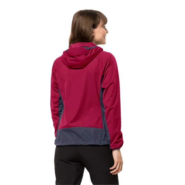 Jack Wolfskin Eagle Peak Ii Hoody Voor Dames Van Cranberry