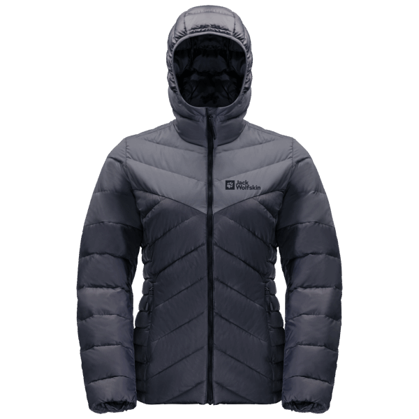 Fashion Jack Wolfskin Grafiet Damestundra Dons Hoody