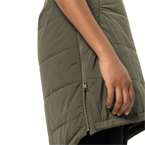 Alpengluehen Damesrok Jack Wolfskin Merk Dusty Olive
