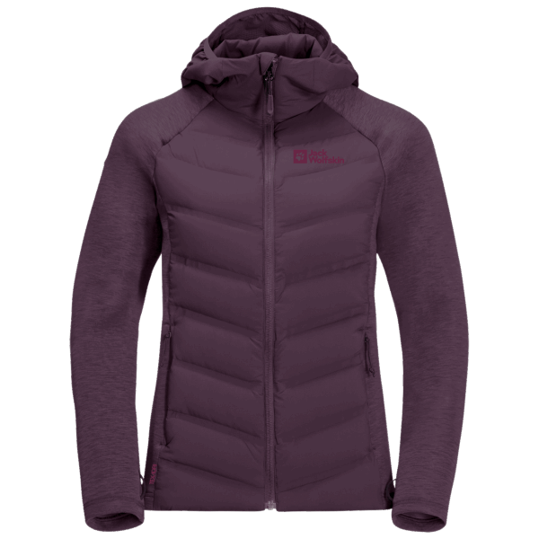 Jack Wolfskin Tasman-donshybride Voor Dames Van Wijnstokoorsprong