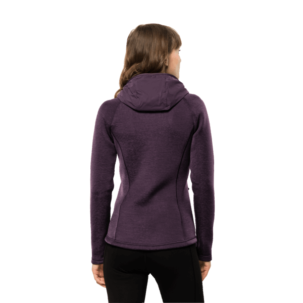 Jack Wolfskin Tasman-donshybride Voor Dames Van Wijnstokoorsprong
