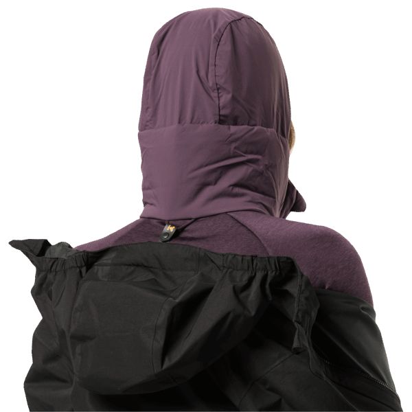 Jack Wolfskin Tasman-donshybride Voor Dames Van Wijnstokoorsprong