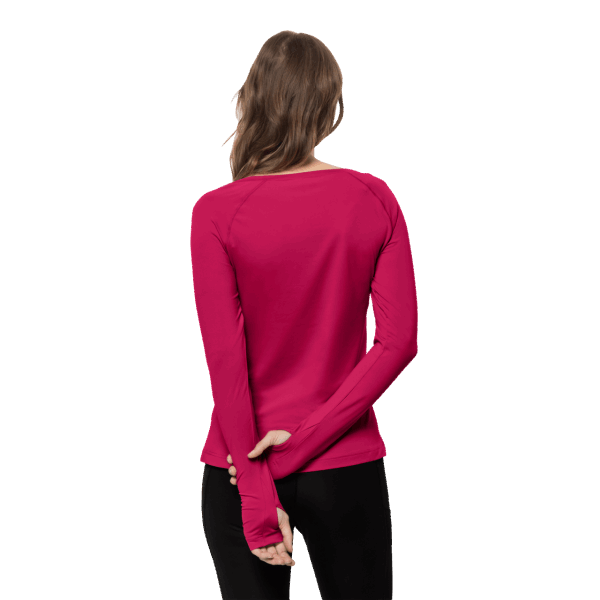 Cranberry Jack Wolfskin Tasman Damestas Met Lange Mouwen