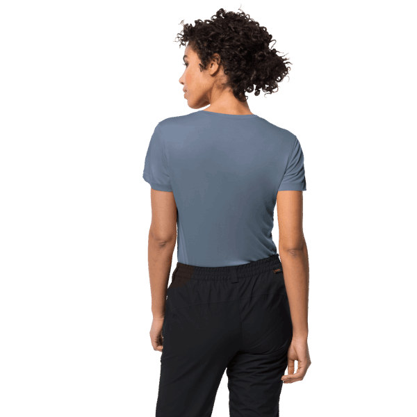 Tech T Frost Blue Beste Jack Wolfskin Voor Dames