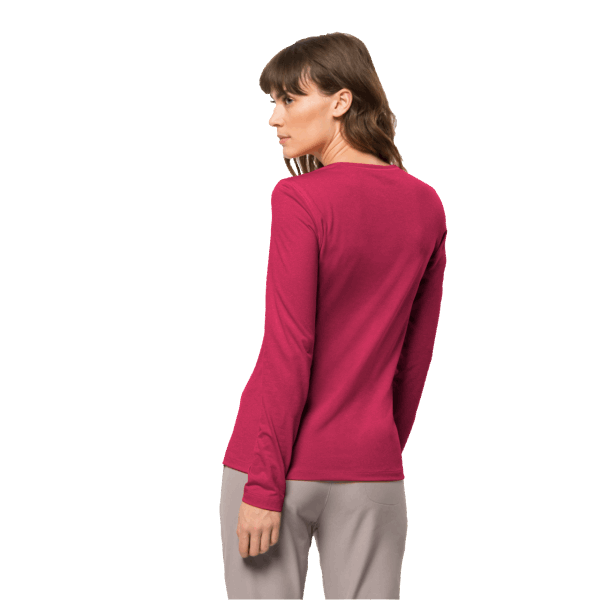 Merken Cranberry Jack Wolfskin Dames Sky Thermische Lange Mouw