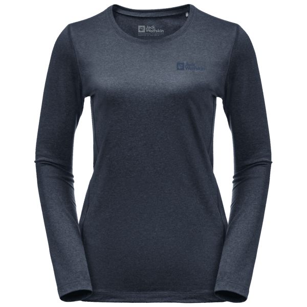 Sky Thermal Jack Met Lange Mouwen Voor Dames Wolfskin Nachtblauw Hot