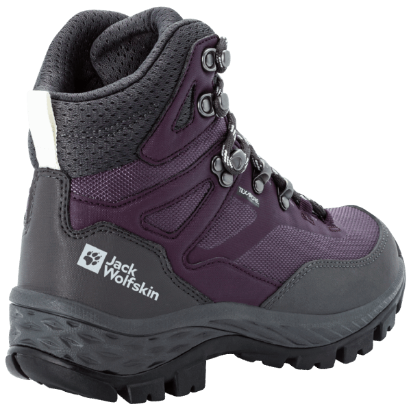 Jack Wolfskin Dames Rebellie Gids Texapore Midden Paars-grijs Origineel