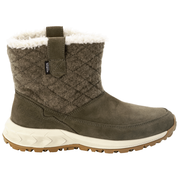 Kaki-grijze Fashion Jack Wolfskin Queenstown Texapore Dameslaars