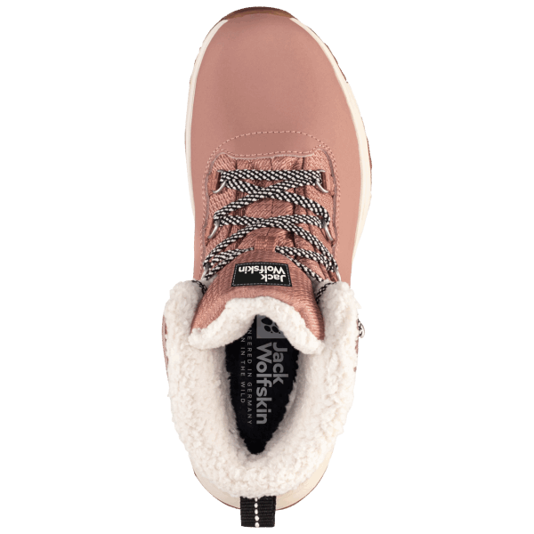 Roze-witte Everquest Texapore Halfjack Wolfskin-collectie Voor Dames