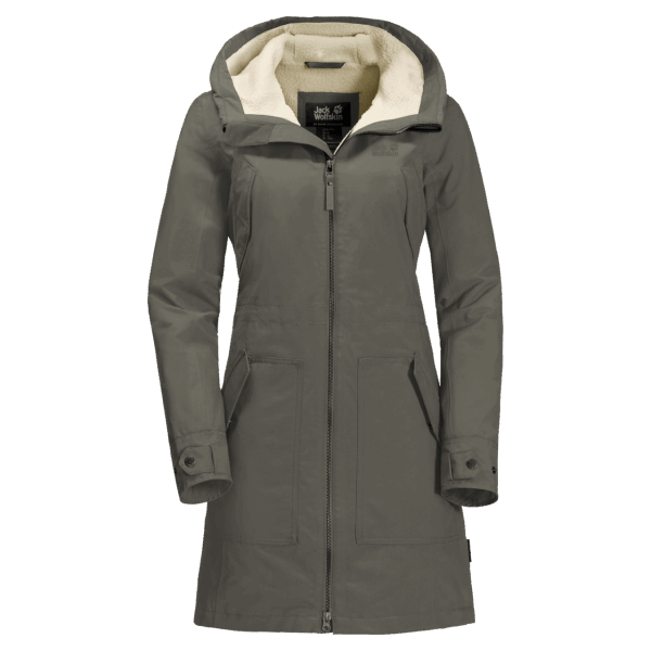 Merk Rocky Point Parka Druivenblad Jack Wolfskin